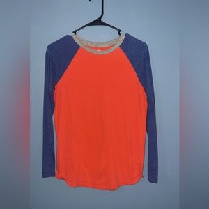 Boys orange and blue old navy too size xl